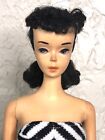 Vintage Barbie BRUNETTE #3 PONYTAIL Doll Swimsuit Display Box 1959-1960 EXC