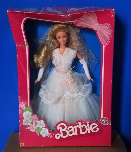 Estrela Brazil 1988 Bride Barbie Superstar Re-Celloed No Shoes**READ**** FOREIGN