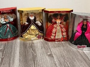 1995-1998 Holiday Barbie Set