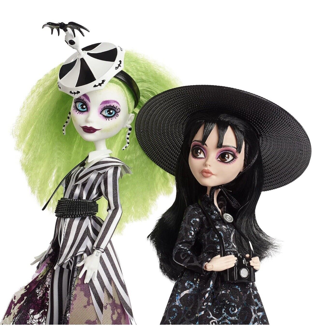 MATTEL BEETLEJUICE BETELGEUSE MONSTER HIGH SKULL COLLECTOR BARBIE MIB FREE SHIP