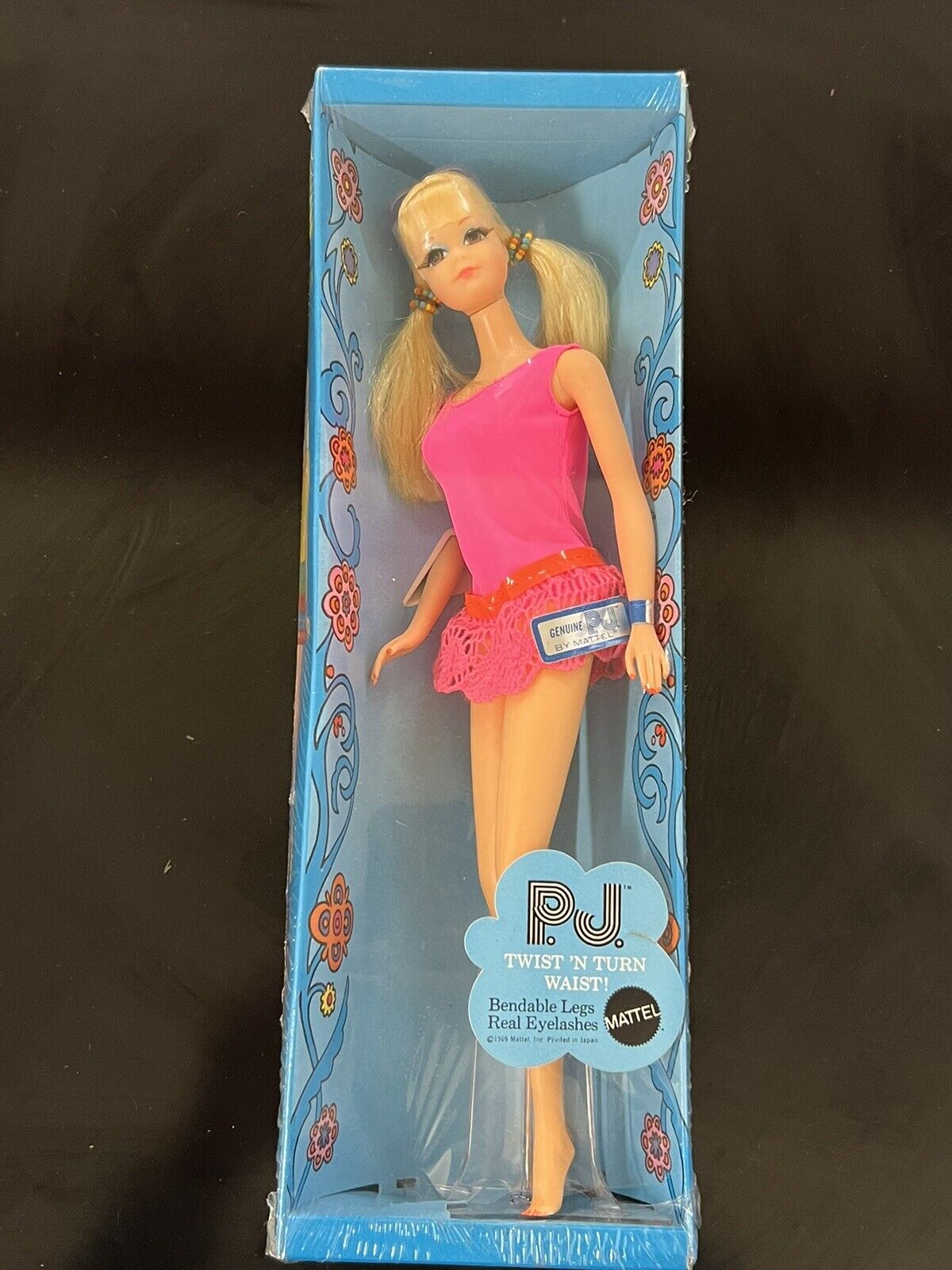 Vintage 1969 - New 'N Groovy P.J. - Barbie's Best Friend #1118 Mattel - Sealed