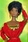 Vintage Black Barbie AA Superstar w red disco dress doll Mattel 1293 NRFB New ??