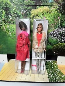 VINTAGE BARBIE STORE DISPLAY WHITE BOX DRESSED DOLLS BARBIE JULIA NRFB MIB MIP