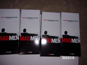 COMPLETE SET MAD MEN SILKSTONE 2010 BARBIE SILKSTONE GOLD LABEL NRFB! MINT!