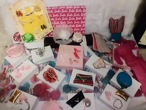 Vintage Barbie Lot Doll Outfit Clothes Hats Pearls Purses Sunglasses Japan Heels