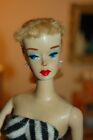 ORIGINAL VINTAGE MATTEL 1960 TM BARBIE DOLL #850 BLOND PONYTAIL #3 SS