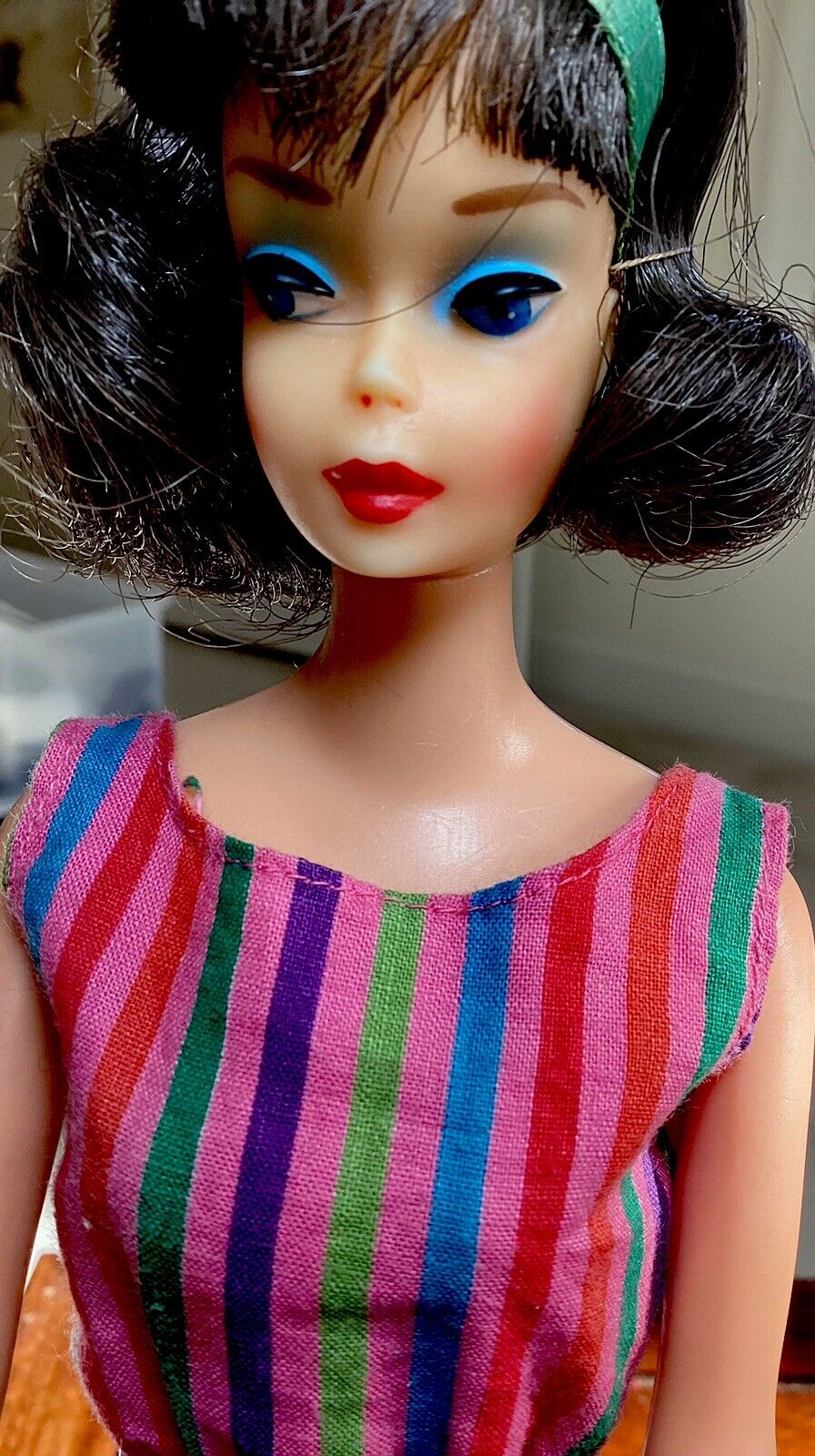Ultra Rare!  Midnight Sidepart American Girl - All Original