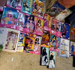 Collectible Barbie Dolls Lot Of 52