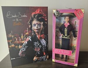 Barbie Signature 2022 Dia De Muertos Benito Santos +Barbie Mexico Mariachi NNRFB