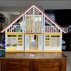 VINTAGE 1978 YELLOW MATTEL BARBIE DREAM HOUSE  A FRAME UNASSEMBLED READ