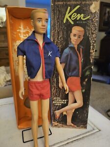 SUPER RARE Vintage 1964 (Barbie), Ken Doll Blonde Hair/With Box
