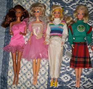 estrela barbie  Viky Superstar  4  Dolls  + fashions  TLC Lot
