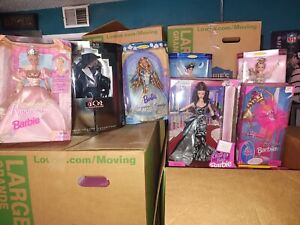 Collection of 198 Barbie Dolls all in Original boxes