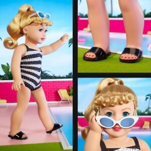 NEW BARBIE BY AMERICAN GIRL COLLECTOR DOLL WITH SWAROVSKI CRYSATALS PREORDER