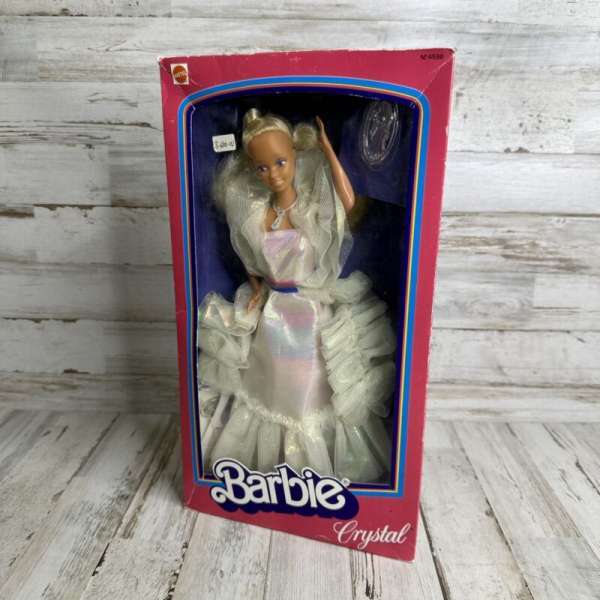 CRYSTAL BARBIE-  1985 MATTEL - CONGOST SPAIN - VHTF GRAIL # 4598 NIB SEALED