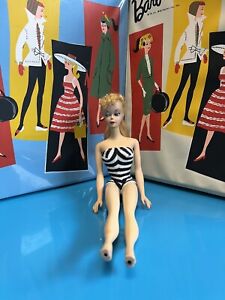 1959 VINTAGE Mattel Original #1 BARBIE + Clothing & Accessories Lot- ONE OWNER!
