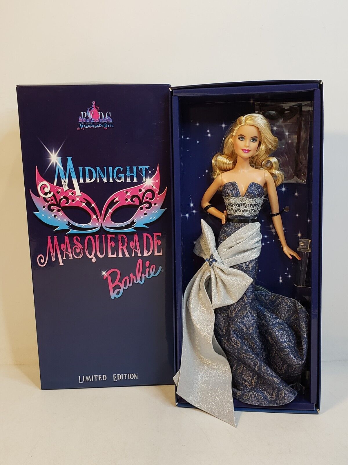 MIDNIGHT MASQUERADE BARBIE DOLL ARTIST CREATIONS 2022 RFDC ROMA CONVENTION EX.