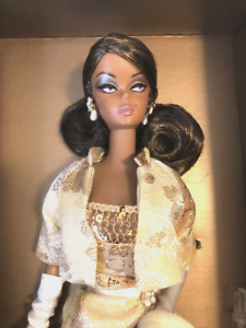 Barbie Golden Gala 2009 Convention Silk Doll 50th Anniversary AA NRFB