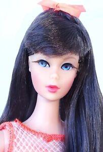 Vintage Platinum Blonde Barbie Doll Vintage Dark Brunette Twist lovecolormagics