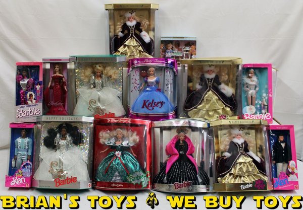 Barbie/Doll Lot of 14: My First Ken, Astronaut, Birthstone Collection & More NR