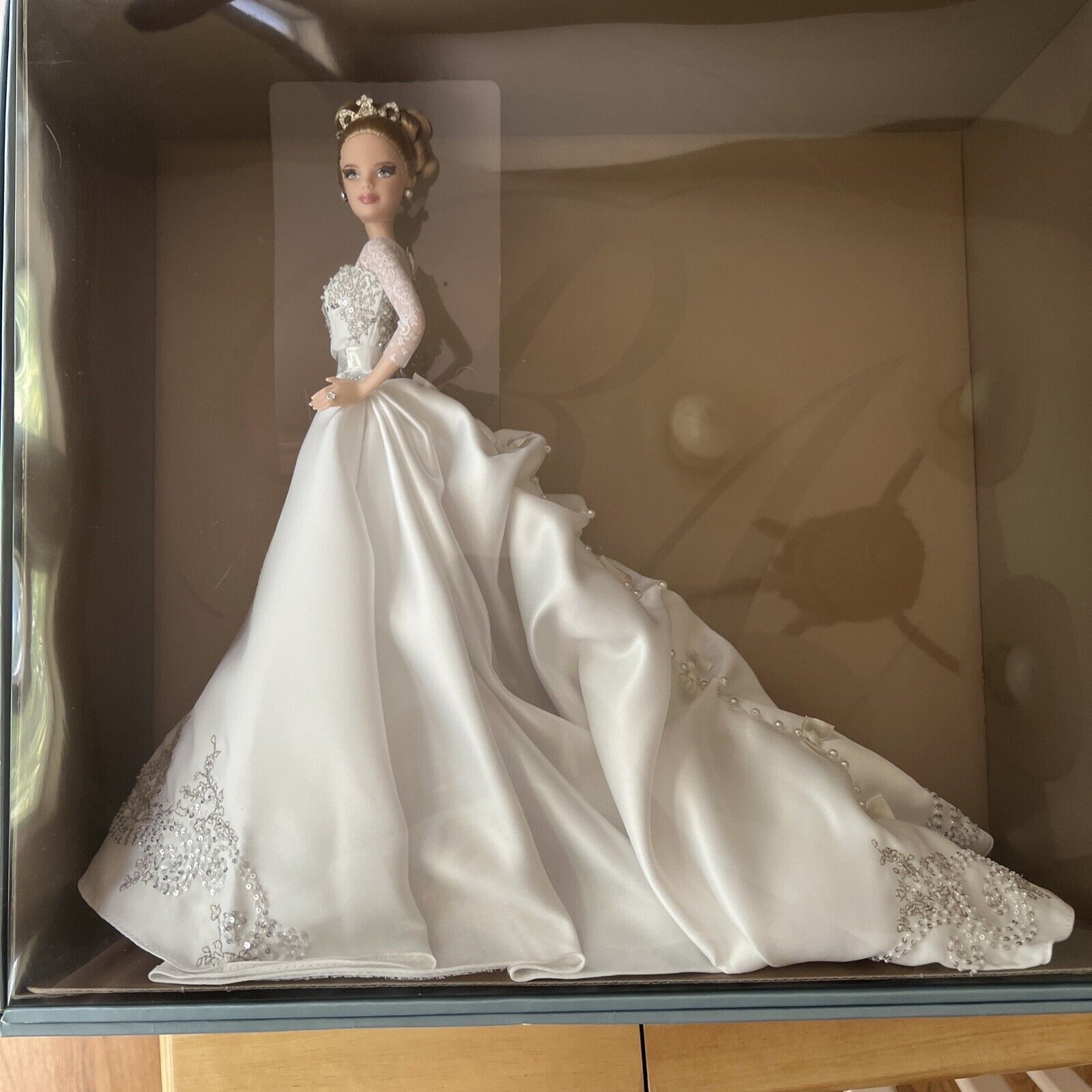 Barbie Collector Platinum Label Reem Acra BLONDE Bride Doll L3549 RARE Only 1000