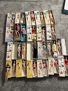 Huge Barbie Ken Skipper And Midge Lot