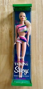 1967 NRFB TALKING STACEY BARBIE DOLL #1125 BLONDE FROST RARE FIND!