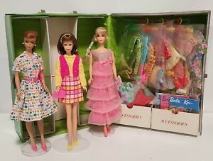 Vintage Barbie And Francie Dolls Clothes and Case Lot