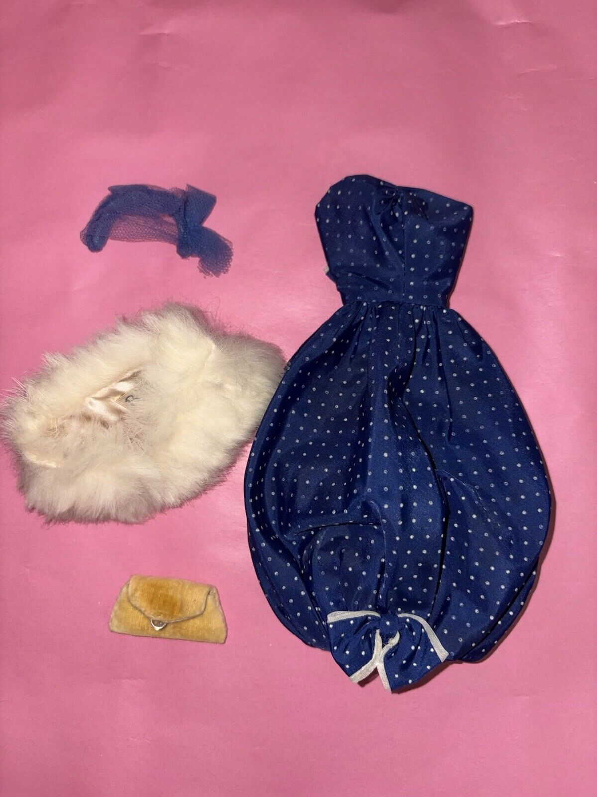 1959 Vintage Barbie Outfit Gay Parisienne NO REPRO NO RESERVE