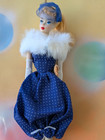 VINTAGE PONYTAIL #3 BARBIE DOLL WEARING VINTAGE GAY PARISIENNE 1960