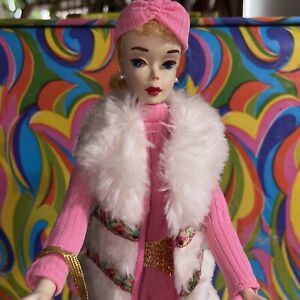 Vintage Barbie #3 In Rare European Exclusive Primi Freddi St. Moritz #7978 Comp.
