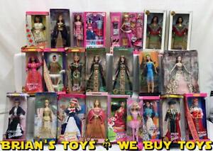 Barbie/Doll Lot of 23: Colonial, Spanish, Russian, Korean, Moroccan & More NR