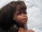 Mattel 1966 Rare Black Francie Twist N Turn Barbie Doll with dark brown hair