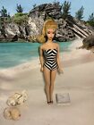 Vintage Barbie Ponytail Doll 3 Blonde #850 Brown Eyeliner RESERVED