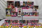 Barbie Lot of 66: Curious George, The Cowardly Lion, Pool Fun Kelly And More NR