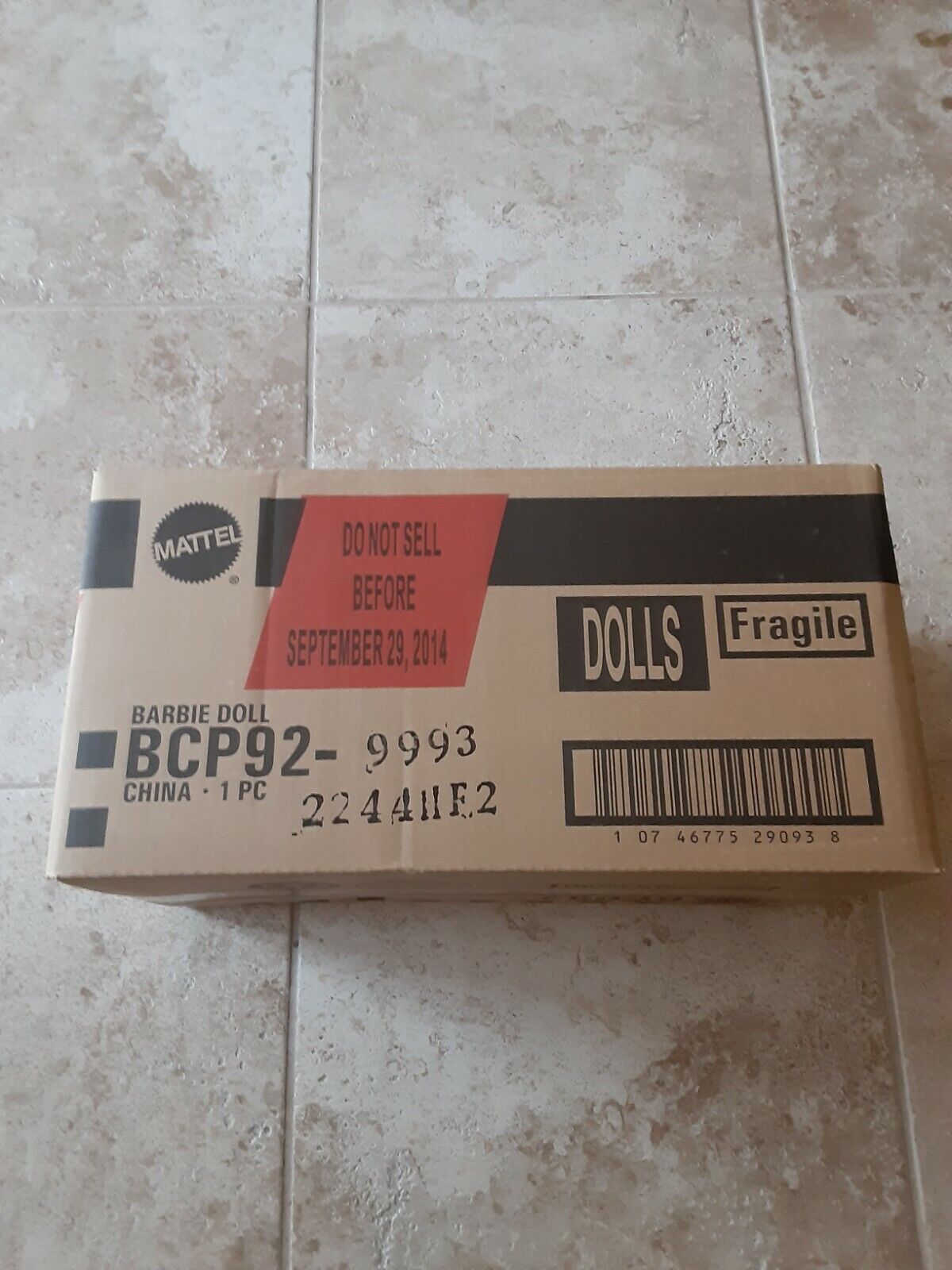 2014 Karl Lagerfeld Barbie Doll Platinum Label Rare Limited Edition BCP92