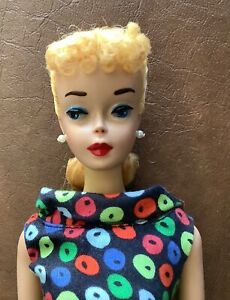 1960 Vintage #3 Blond Ponytail Barbie Doll??**by Carols**