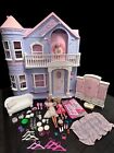 VTG Rare 2000 Barbie Dream House Victorian Mansion - Elevator & Doorbell Work!