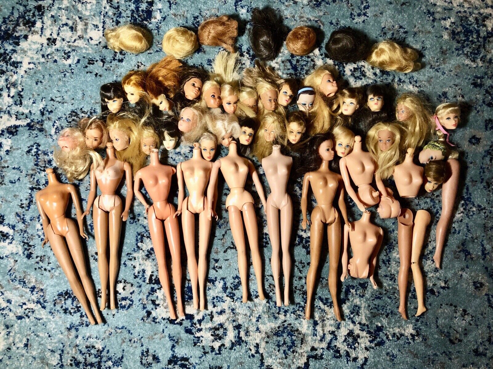 Vintage Barbie lot - Parts - OOAK - Restoration