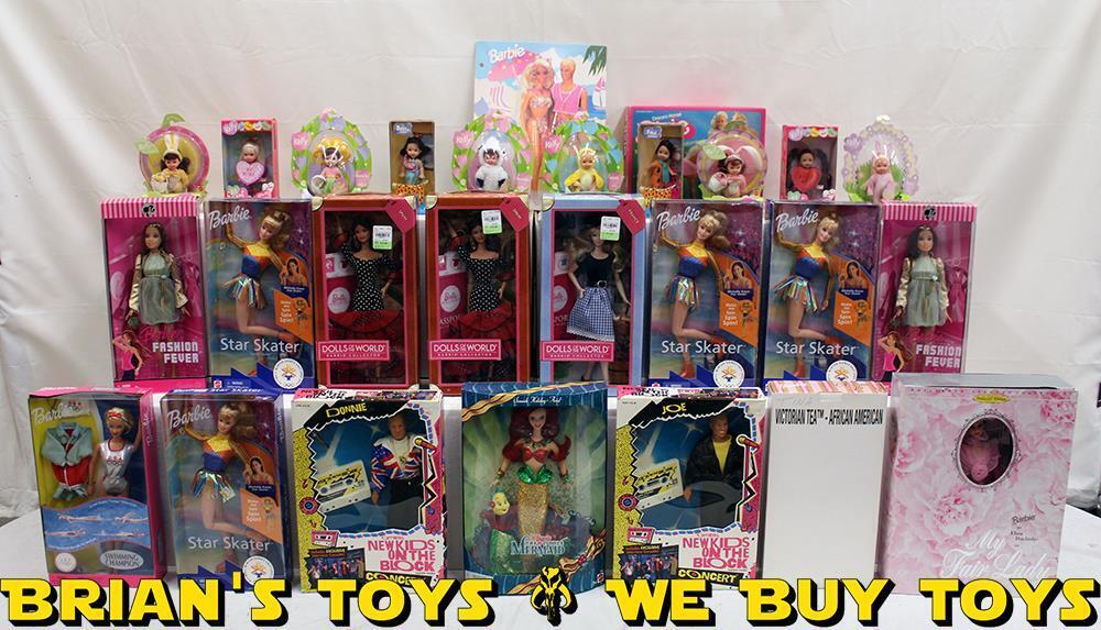Barbie Lot of 27: The Flintstones, Dream Horse Dixie, Fashion Fever And More NR