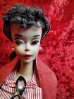 Vintage Ponytail Barbie #3 Brunette Wearing Busy Gal