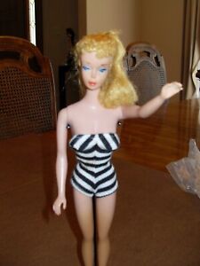 Vintage #3 Blonde Ponytail Barbie Doll Lot Includes Ken, Midge, Many Accessories
