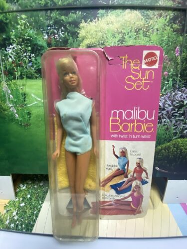 Vintage Mattel Sunset Malibu Barbie NRFB MIB MIP MOC