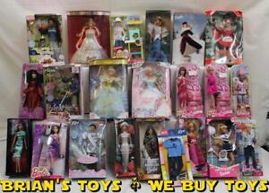 Barbie/Doll Lot of 22: Holiday Celebrations, Cinderella, University & More NR