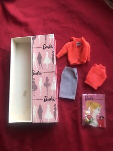 Vintage Barbie Mattel -T.M.-Pink Silhouette  Box  # 876 “Sweater Girl".