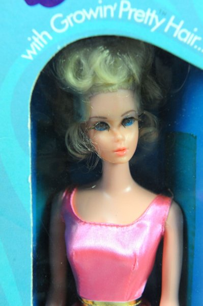 Vintage 1971 Mattel 1144 Growing Pretty Hair Barbie New, NRFB