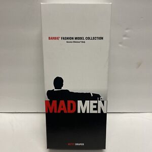 MAD MEN BETTY DRAPER SILKSTONE BARBIE DOLL 2010 GOLD LABEL HAIR STILL IN NET