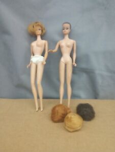 Lot Mattel Barbie Dolls, Competitors, Clothing, Accessories; 1958 Thru 1980
