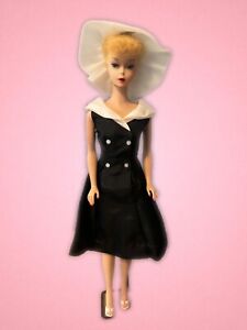 Vintage 1963 Skipper Doll (Barbie's sister) with 2 Outfits