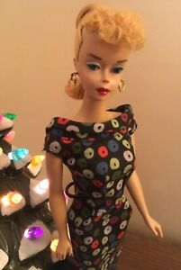 1960 Vintage #3 Blond Ponytail Barbie Doll??**by Carols**
